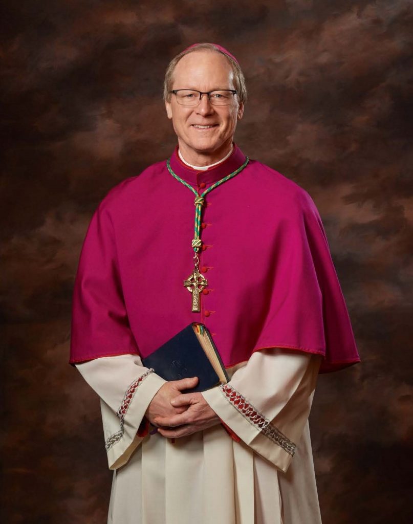 Bishop Jeffrey Walsh Honored at Winter Knights of Columbus Exemplification